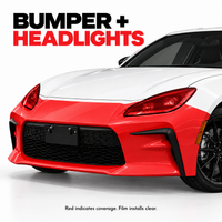 2022–2026 Toyota GR86 Full Front PPF Kit | DIY Precut Clear Paint Protection Film