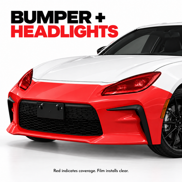 2022–2026 Toyota GR86 Full Front PPF Kit | DIY Precut Clear Paint Protection Film