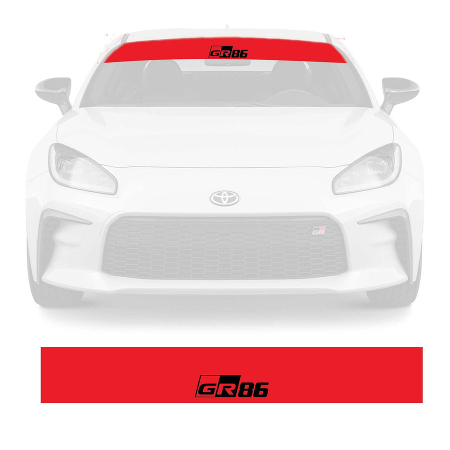 GR86 Windshield Banner - Universal Fit