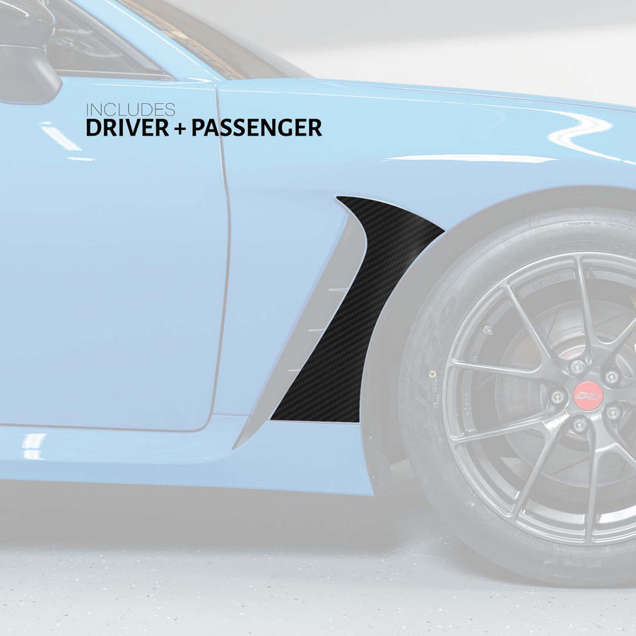 Fender Garnish Vinyl Overlays | 2022-2025 Toyota GR86