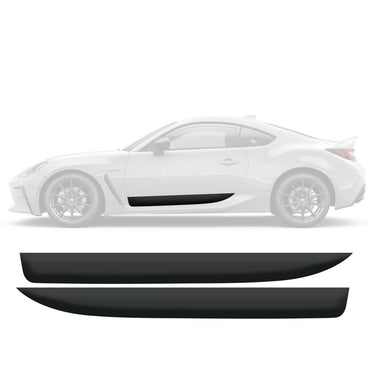 2022-2026 Subaru BRZ Lower Door Accent - Satin Black