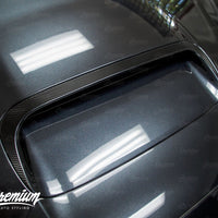 The Fang - Hood Scoop Outer Trim Vinyl Overlay | Subaru WRX/STI 2015-2021