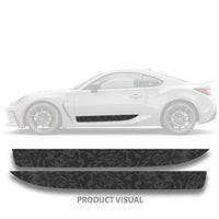 Lower Door Accent / Runner - Shadow Black | 2022+ Subaru BRZ & Toyota GR86