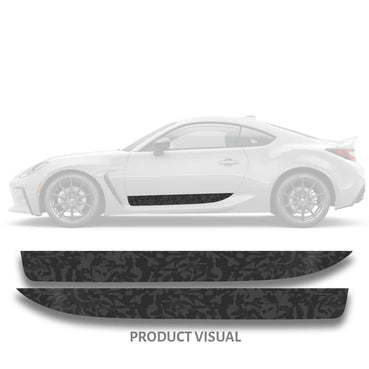 Lower Door Accent / Runner - Shadow Black | 2022+ Subaru BRZ & Toyota GR86