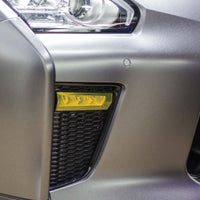 DRL Yellow Tint Overlays - 2017-2023 Nissan GTR