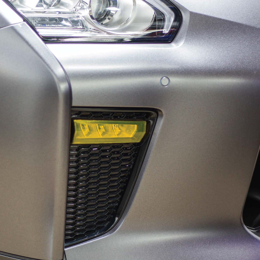 DRL Yellow Tint Overlays - 2017-2023 Nissan GTR