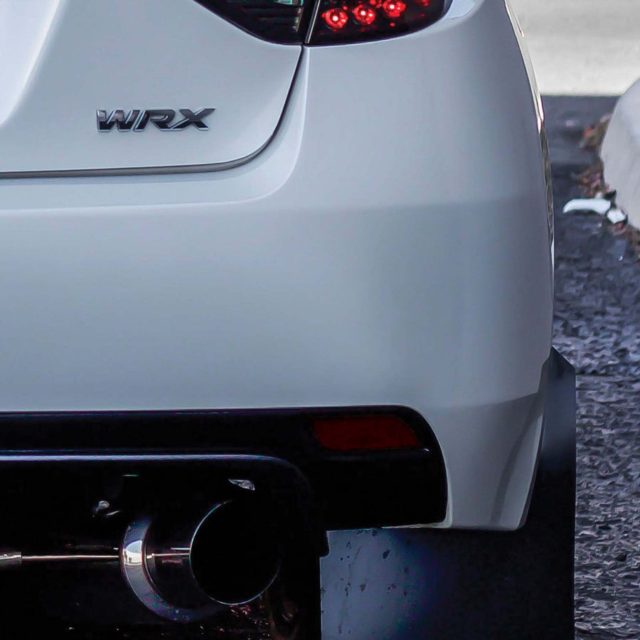 Rear Bumper Reflector Smoke Tint Overlays | 2008-14 Subaru WRX & STI Hatchback