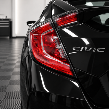 2017–2021 Honda Civic Hatchback & Type R Tail Light Red Tint Overlays | Pre-Cut