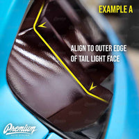 Tail Light Overlay Set - Smoke Tint | 2018-2023 Ford Mustang GT