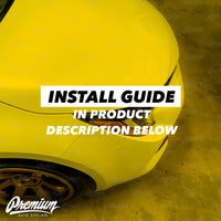 Headlight Vinyl Accent Eyelid Overlay - Blackout | 2019-2022 Toyota Corolla Hatchback