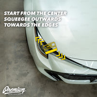 Headlight Vinyl Accent Eyelid Overlay - Blackout | 2019-2022 Toyota Corolla Hatchback