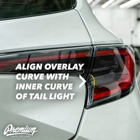 Tail Light Full Stealth Overlay - Smoke Tint | 2019-2022 Toyota Corolla Hatchback