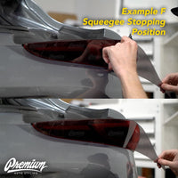 Tail Light Face Tint Overlay - Smoke Tint | 2020-2023 Toyota GR Supra