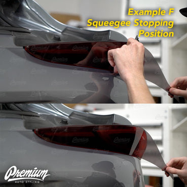 Tail Light Face Tint Overlay - Smoke Tint | 2020-2026 A90, A91 Toyota GR Supra