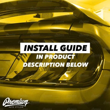 2018-2023 Ford Mustang GT tail light vinyl overlay