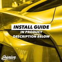 Tail Light Face Tint Overlay - Smoke Tint | 2020-2023 Toyota GR Supra