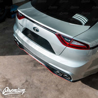 Tail Light Center Black Out Overlay Kit - Gloss Black | 2018-2021  Kia Stinger