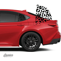 Leopard Quarter Window DECAL Window DECAL | 2025+ Toyota Camry