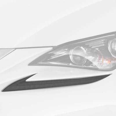 Pre-Cut Smoked Headlight DRL's Overlays - 2015-2019 Lexus RC