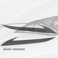 Pre-Cut Smoked Headlight DRL's Overlays - 2015-2019 Lexus RC