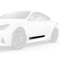 F Sport Lower Door Rocker DECALs - 2015-2023 Lexus RC