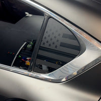 2021-2025 Lexus IS US flag quarter window decals