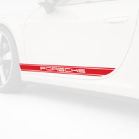 Porsche 911 992 Side Rocker Decals | PORSCHE Graphics Kit