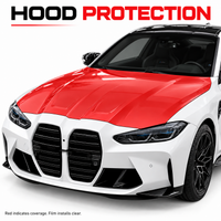 2021–2025 BMW M4 Full Front PPF Kit | DIY Precut Clear Paint Protection Film