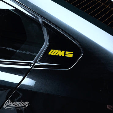 G90 M5 Pre-Cut Vinyl Lettering Inlay