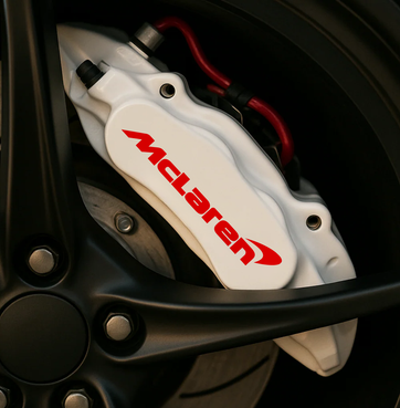 mclaren caliper logo decals brake caliper vinyl