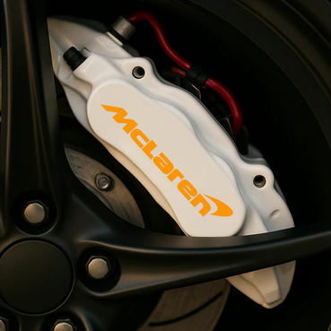 mclaren caliper logo decals brake caliper vinyl