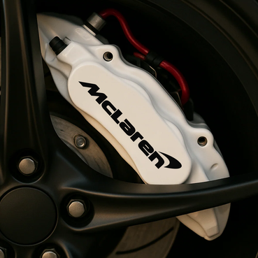 mclaren caliper logo decals brake caliper vinyl