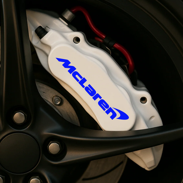 mclaren caliper logo decals brake caliper vinyl