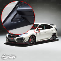 Mirror Accent Insert Vinyl Overlay - Carbon Fiber