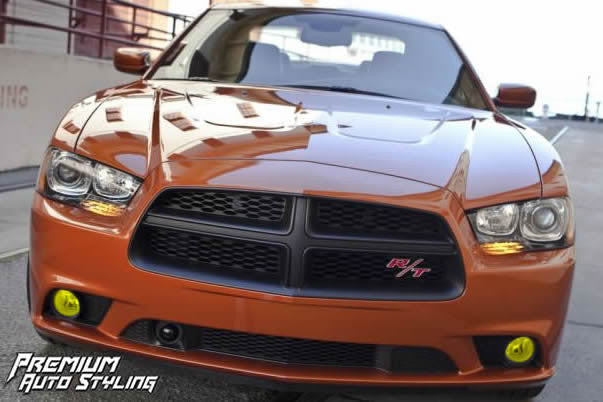 2011-2014 Dodge Charger Fog Light Tint Pre-Cut Overlays Premium Auto Styling 2011-2014 Dodge Charger Fog Light Tint Pre-Cut Overlays Premium Auto Styling