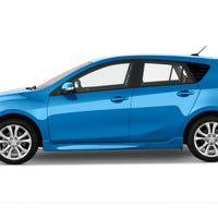 American Flag Quarter Window DECAL Set (2010-2013  MazdaSpeed 3)