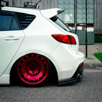 American Flag Quarter Window DECAL Set (2010-2013  MazdaSpeed 3)