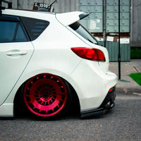 American Flag Quarter Window DECAL Set (2010-2013  MazdaSpeed 3)