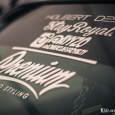 Premium Auto Styling Logo Decal | 14 inch (Choose Your Color)