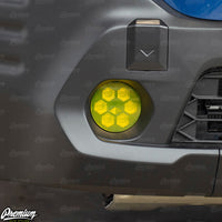 PRE-CUT FOG LIGHT OVERLAYS - RALLY YELLOW TINT | 2022-2025 SUBARU OUTBACK WILDERNESS