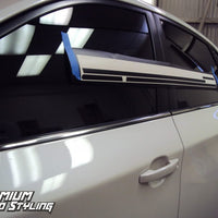 Window Trim Chrome Delete Black Out Kit | 2008-2014 Subaru Impreza WRX / STI Sedan
