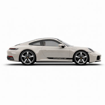 Porsche 911 992 Side Rocker Decals | PORSCHE Graphics Kit