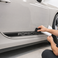 Porsche 911 992 Side Rocker Decals | PORSCHE Graphics Kit