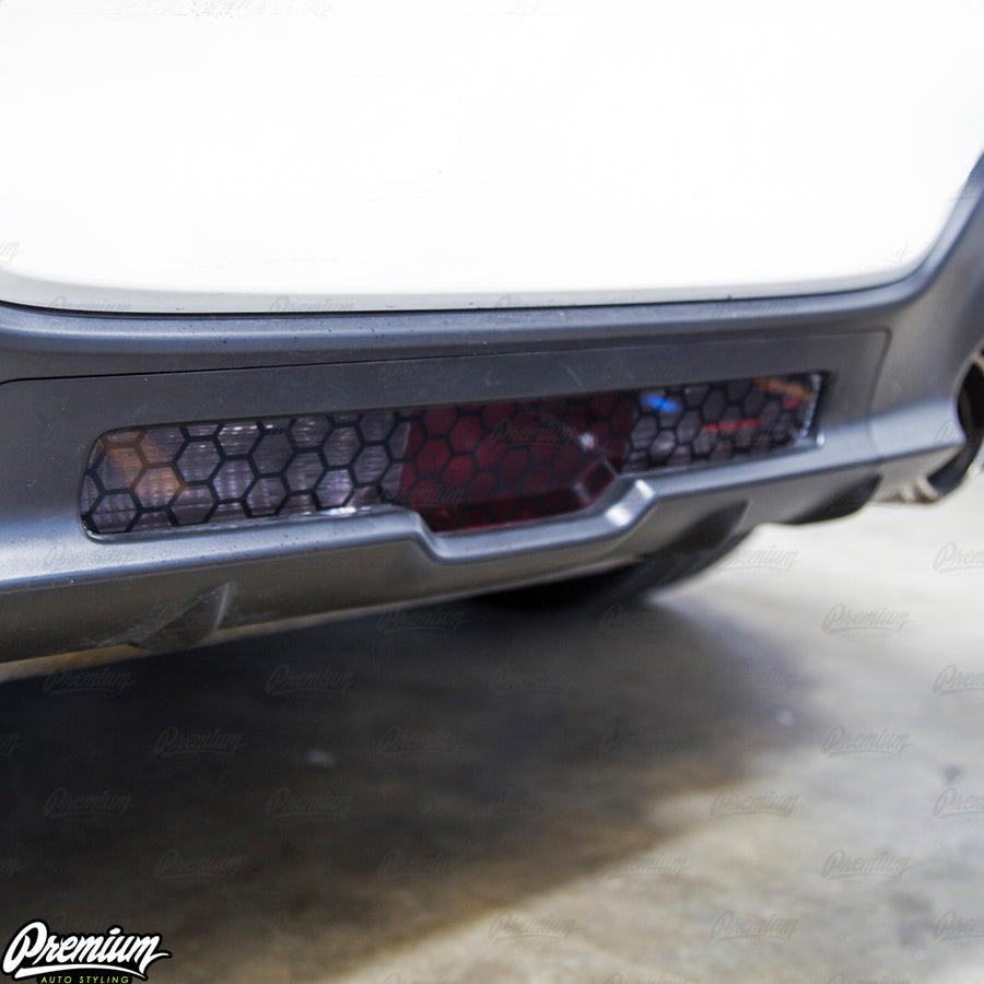 Reverse Light Honeycomb Smoke Tint Overlay | 2022-2025 Subaru BRZ