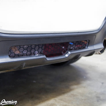 Reverse Light Honeycomb Smoke Tint Overlay | 2022-2025 Subaru BRZ