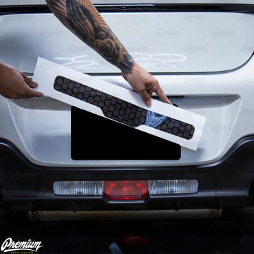 Reverse Light Honeycomb Smoke Tint Overlay | 2022-2025 Subaru BRZ