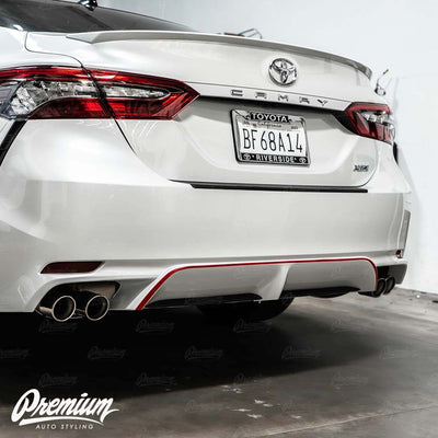 Diffuser Pre-Cut Vinyl Pin Stripe - Select Color | 2018-2024 Toyota Camry SE / XSE