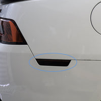Rear Bumper Side Reflector Overlays - Smoke Tint | 2014-2015 Chevy Camaro