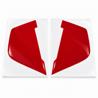 2017–2021 Honda Civic Hatchback & Type R Tail Light Red Tint Overlays | Pre-Cut