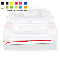 S207 JDM Stle Rear Bumper Pinstripe Kit | 2015-2021 WRX / STI